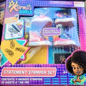 BNIB Karma's World Statement Stamper Set